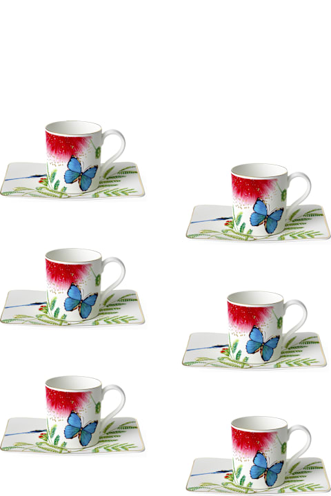 Villeroy & Boch Tableware Villeroy & Boch Amazonia 6 Tazze Caffè Con Piattino