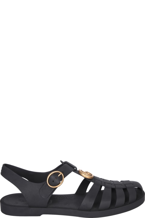 Gucci Other Shoes for Men Gucci Buckle Strap Black Sandals