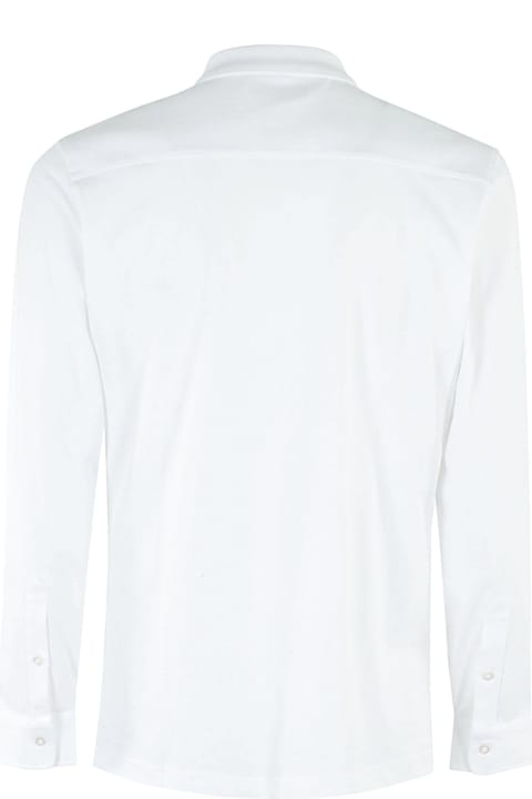 Fashion for Men Fay White Cotton Polo Shirt