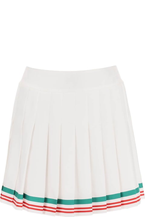 Skirts for Women Casablanca Casa Way Pleated Mini Skirt