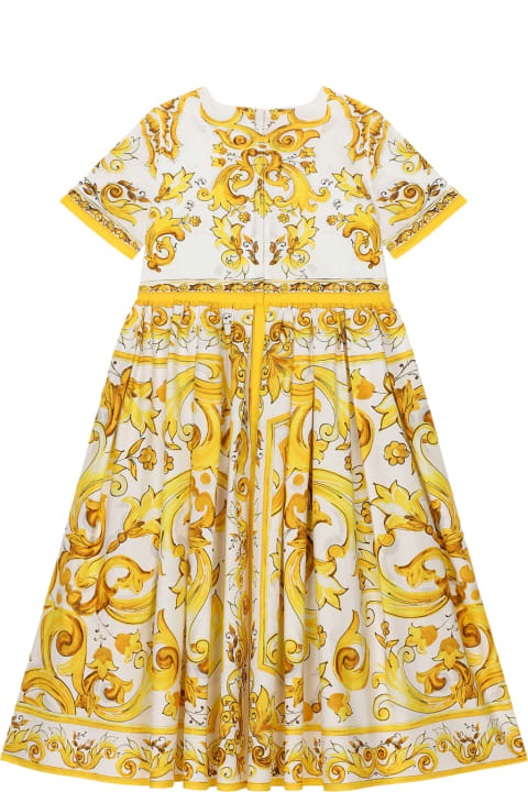 Dolce & Gabbana Dresses for Girls Dolce & Gabbana Poplin Dress