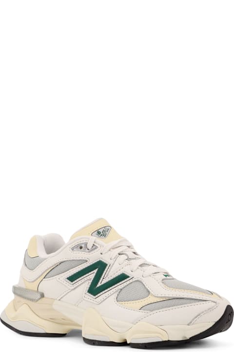 Homeware New Balance Mesh And Leather Sneakers