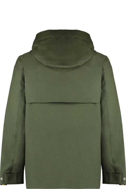 Coats & Jackets for Men K-Way Erhal Hoodie Full Zip Jacket