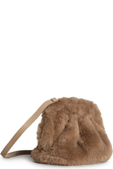 THEMOIRè Bags for Women THEMOIRè 'gea Teddy' Beige Sorona Bag