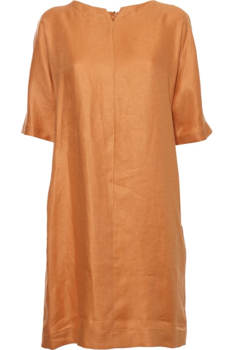 Sweaters for Women Antonelli Orange Linen Dress