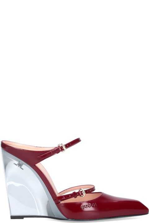 Gucci for Women Gucci Wedge Sabots
