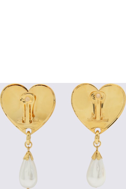 ウィメンズ Alessandra Richのイヤリング Alessandra Rich Gold-tone Brass Earrings