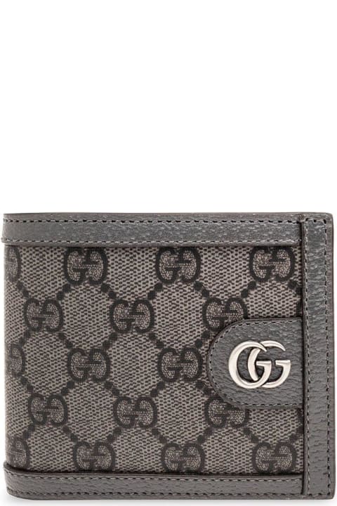 メンズ新着アイテム Gucci Monogrammed Bifold Wallet