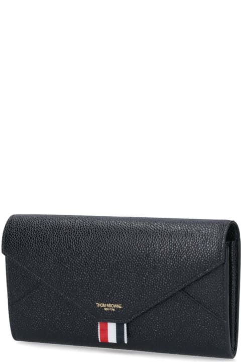 Accessories for Women Thom Browne Logo Wallet