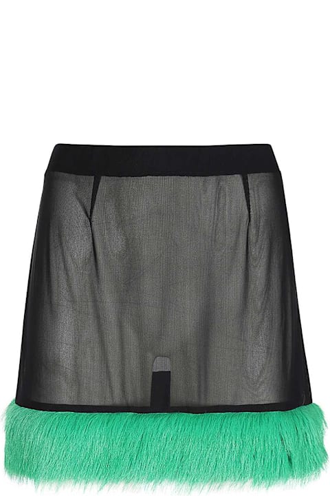 HERON PRESTON Kids HERON PRESTON Technical Fabric Skirt