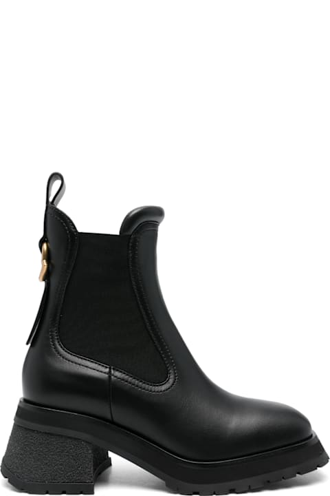 Moncler Boots Black