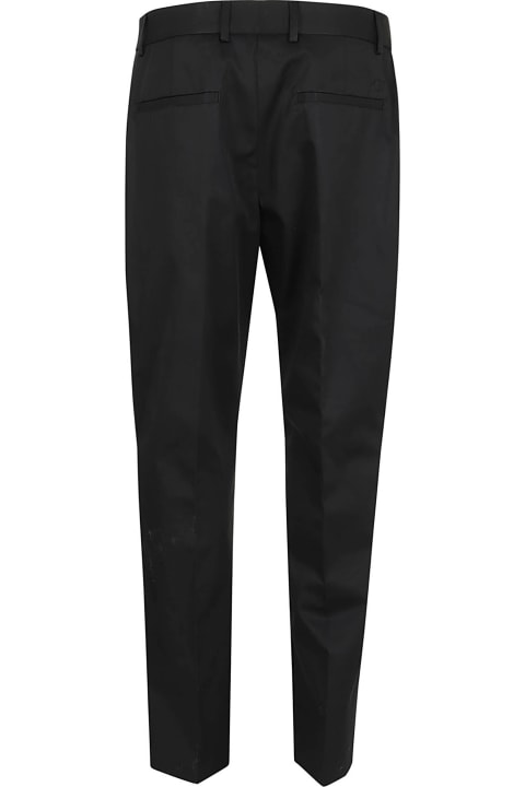 Off-White Men Off-White Slim Fit Trousers