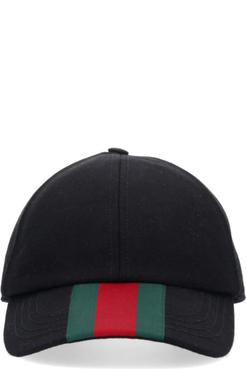 Gucci Hats for Men Gucci Wool Baseball Cap