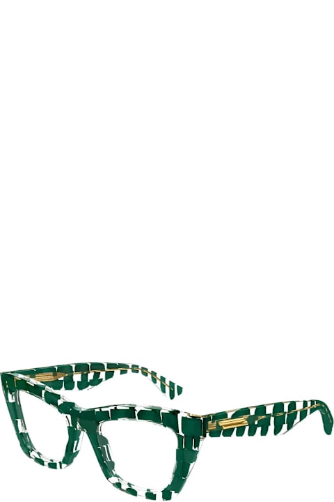 Fashion for Men Bottega Veneta Eyewear Bv1215o-008 - Green Glasses