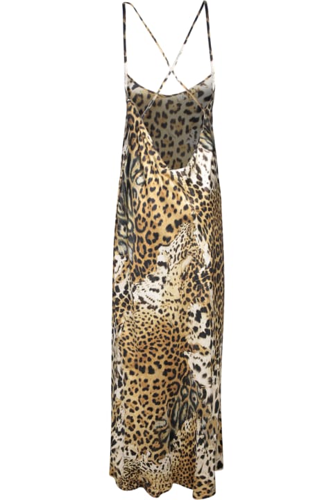 Homeware Roberto Cavalli Lingerie Dress With Leopard Print