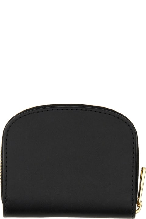 Fashion for Women A.P.C. Compact Semi Moons Wallet