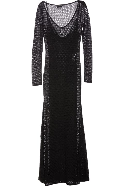 Tom Ford for Women Tom Ford Openwork Lurex Maxi Dress
