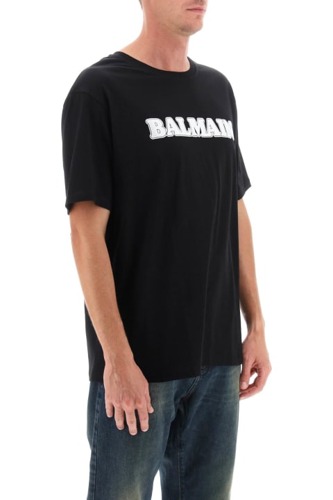 Fashion for Men Balmain Retro Flock T-shirt
