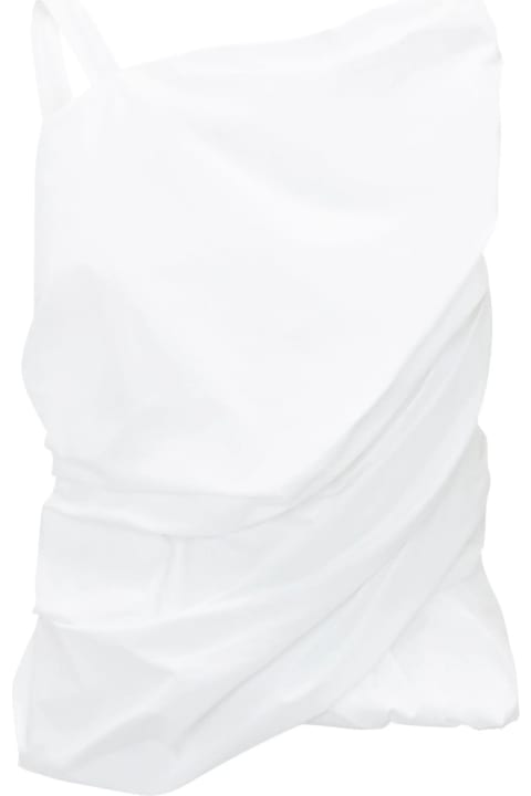 J.W. Anderson for Women J.W. Anderson White Twisted Cotton Vest Top
