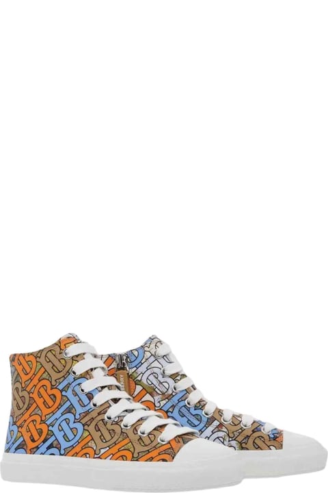 Shoes for Boys Burberry Multicolor Sneakers Unisex