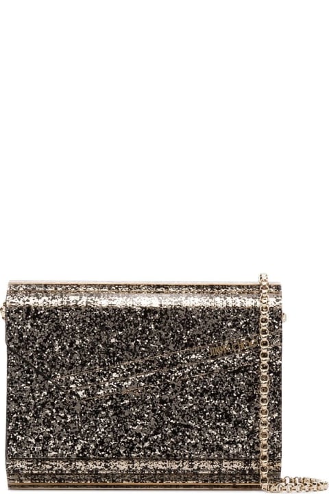 Bags for Women Jimmy Choo Gold Mix Candy Clutch Bag