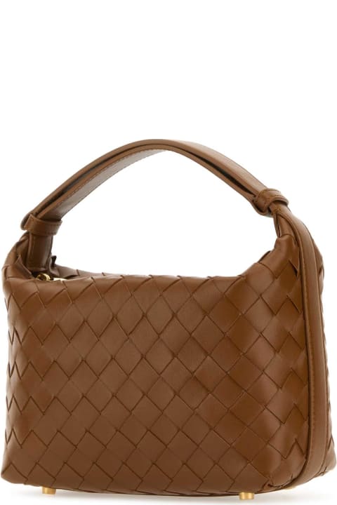 Fashion for Women Bottega Veneta Caramel Nappa Leather Mini Wallace Handbag