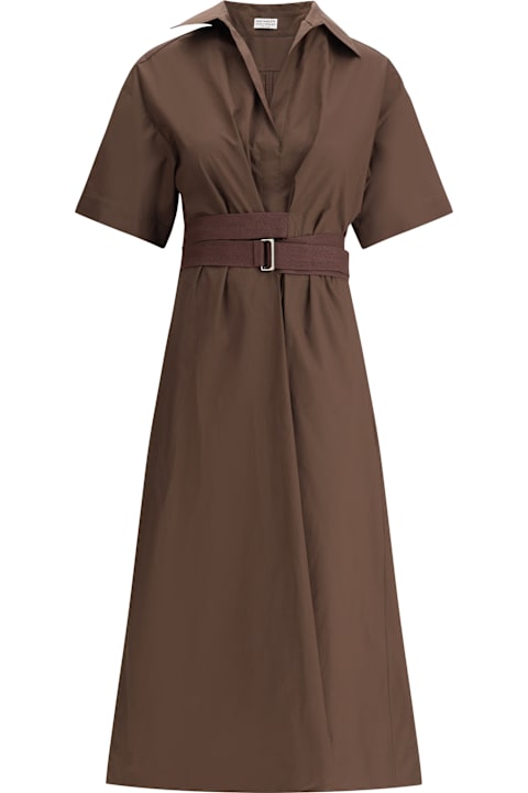 Brunello Cucinelli Long Cotton Dress