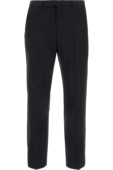 Gucci Pants for Men Gucci Charcoal Wool Pant