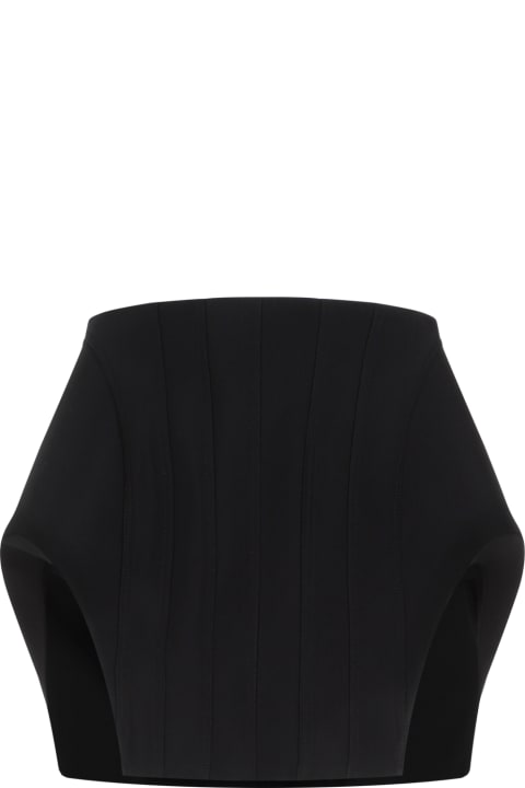 Mugler Skirts for Women Mugler Viscose Mini Skirt