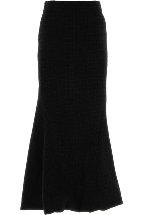 Alessandra Rich for Women Alessandra Rich Black Tweed Skirt