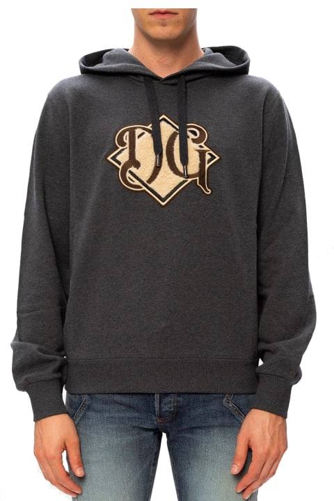 Dolce & Gabbana Clothing for Men Dolce & Gabbana Logo Hooded Sweatshirt