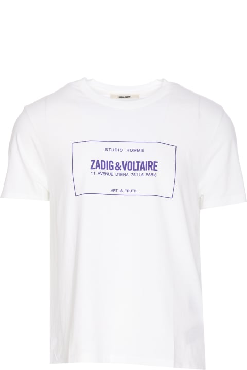 メンズ新着アイテム Zadig & Voltaire Ted Hc T-shirt