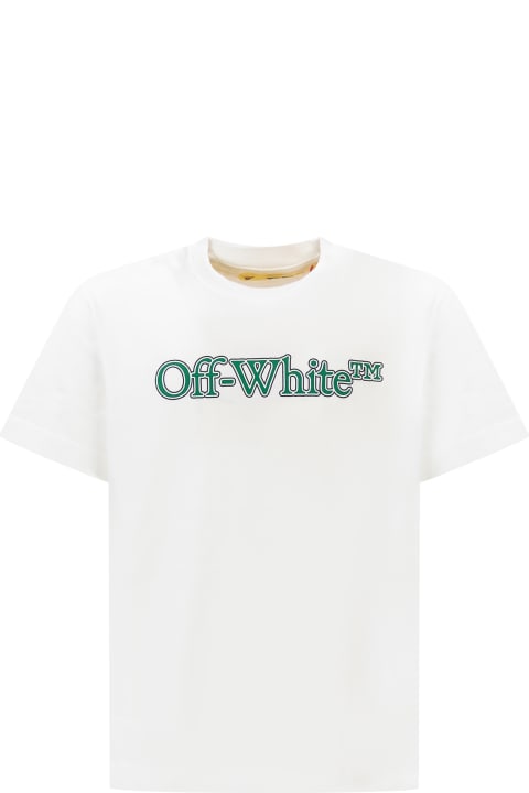 Off-White for Kids Off-White Logo Big Bookish T-shirt