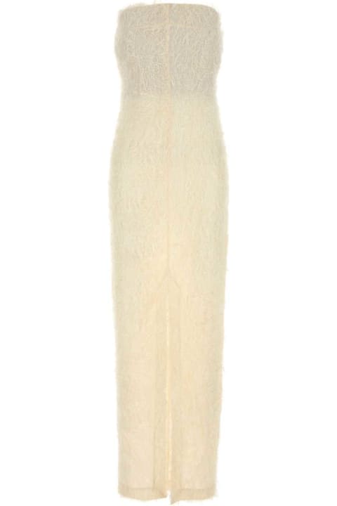 Totême for Women Totême Ivory Fil Coupe Dress