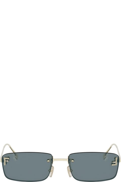 Fendi Eyewear لـ Kids Fendi Eyewear Fendi Fe4172us Fendi First Crystal 32v Oro Sunglasses