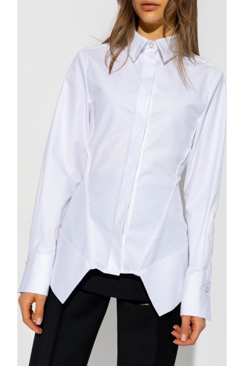Givenchy Sale for Women Givenchy Cut-out Detail Fitted Shirt