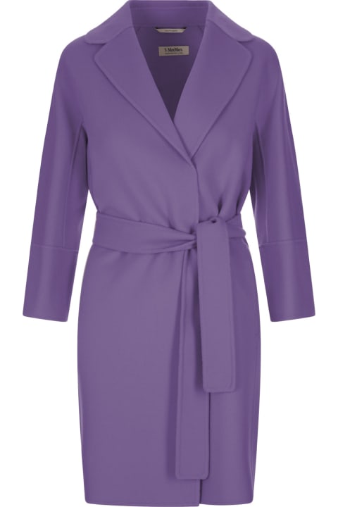 'S Max Mara Coats & Jackets for Women 'S Max Mara Purple Arona Short Coat