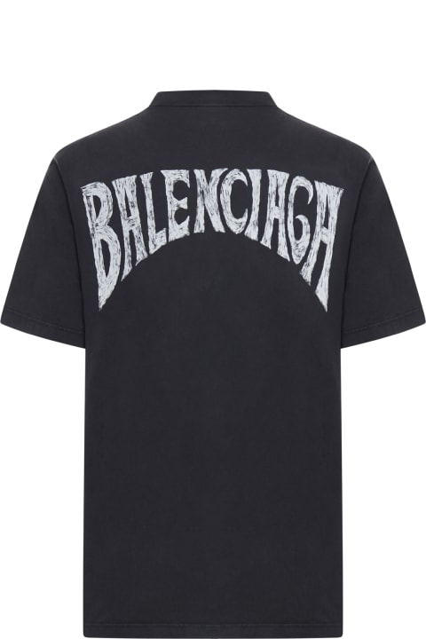 ウィメンズ Balenciagaのウェア Balenciaga Hand-drawn T-shirt