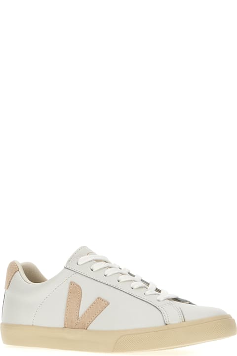 Veja Sneakers for Women Veja White Leather Esplar Sneakers
