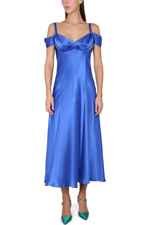 Homeware Alberta Ferretti Off-the-shoulder Dress
