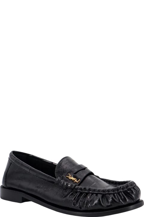 Flat Shoes for Women Saint Laurent Le Loafer Loafers