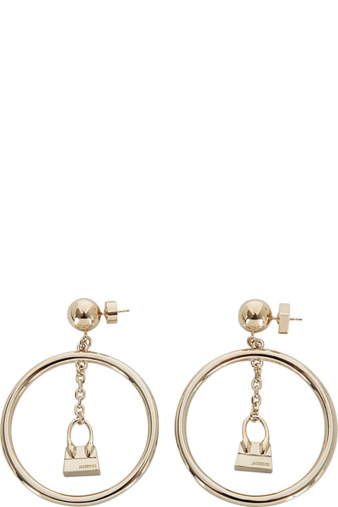 Jewelry Sale for Women Jacquemus L`anneau Chiquito Earrings With Circle Pendant