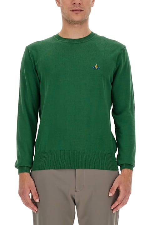 أدوات منزلية Vivienne Westwood Jersey With Orb Embroidery