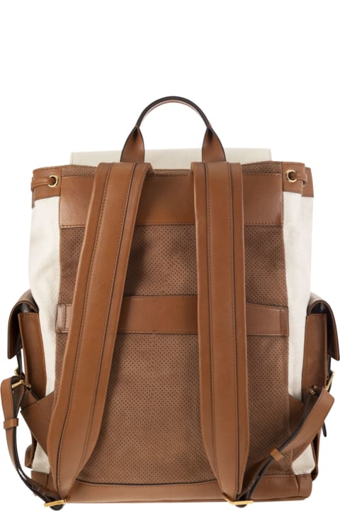 Bags for Men Brunello Cucinelli City Backpack
