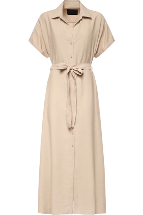 Dondup for Men Dondup Long Viscose Gabardine Dress