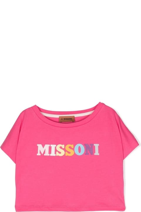 ガールズ MissoniのTシャツ＆ポロシャツ Missoni Missoni T-shirts And Polos Pink