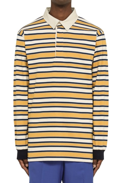 メンズ新着アイテム Gucci Striped Polo Shirt