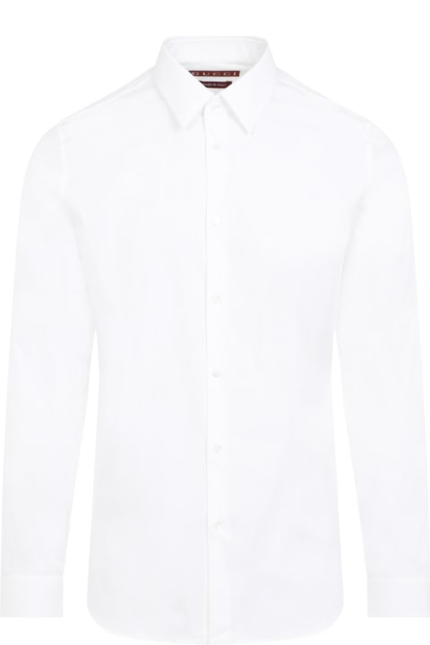 Homeware Gucci White Stretch Poplin Shirt