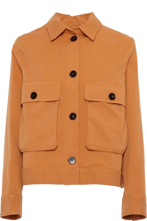 Antonelli Coats & Jackets for Women Antonelli Orange Jacket