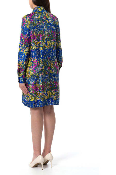 Max Mara Studio Dresses for Women Max Mara Studio Floral Patterned Long-sleeved Dress